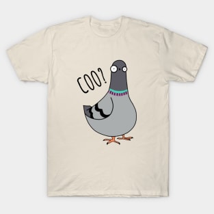 Coo? Cute Cartoon Pigeon T-Shirt